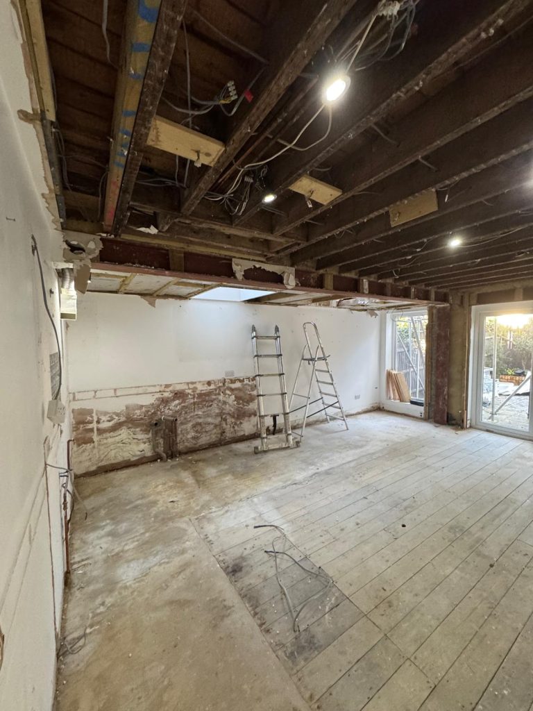 Refurbishment in Hartland Road NW6