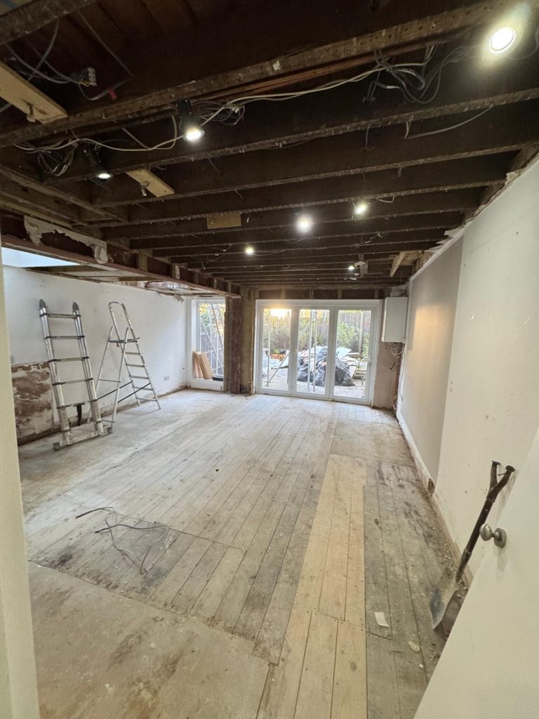 Refurbishment in Hartland Road NW6