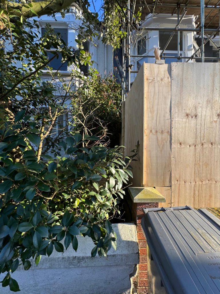 Refurbishment in Hartland Road NW6